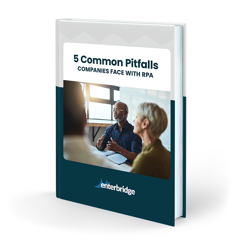 5 Common Pitfalls Companies Face with RPA_eBook Mockup Solo