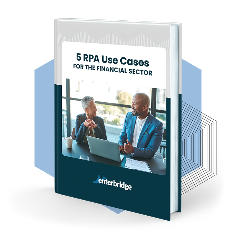 5 RPA Use Cases for the Financial Sector_eBook Mockup