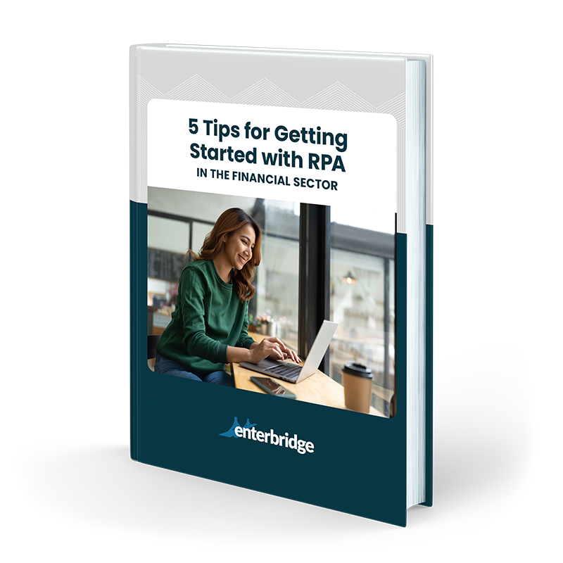 Getting Started with RPA in the Financial Sector_eBook Mockup Solo
