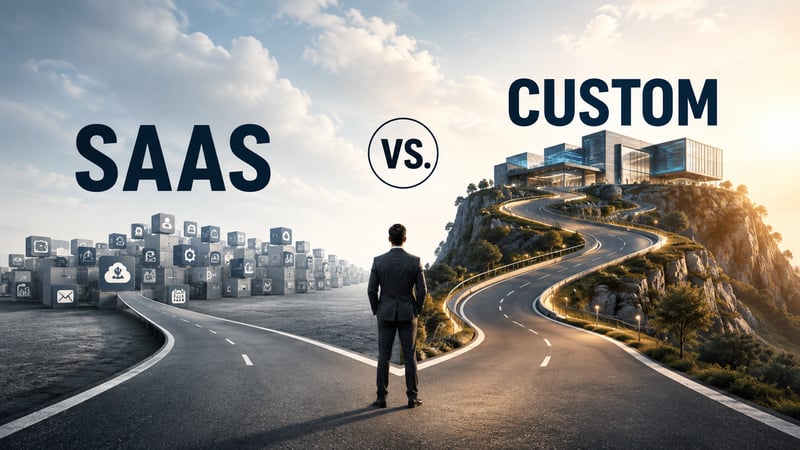 Custom Software vs. Off-the-Shelf SaaS: A Decision Framework